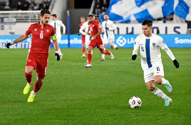 VM kval. UEFA -Av, Friis: Finland taber hjemme til Malta i sidste kval-kamp