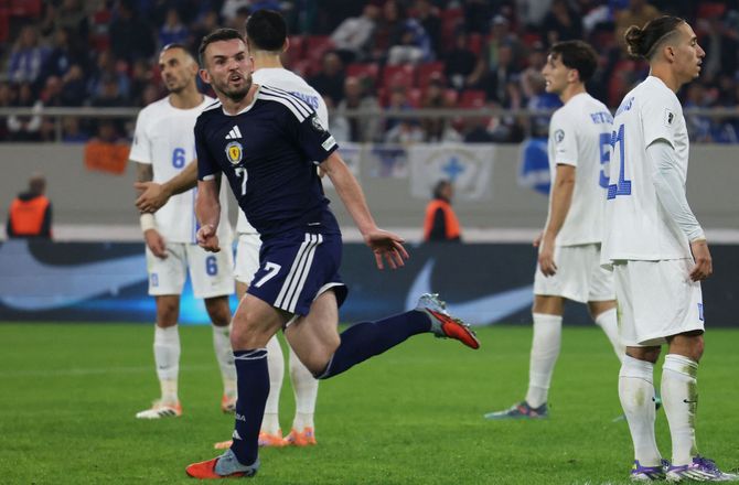 VM kval. UEFA -Splittet McGinn: Målet var en 'finale' mod Danmark