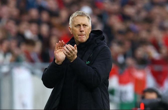 UEFA Nations League B -Irsk premierminister støtter landstræner efter folkemords-udtalelse