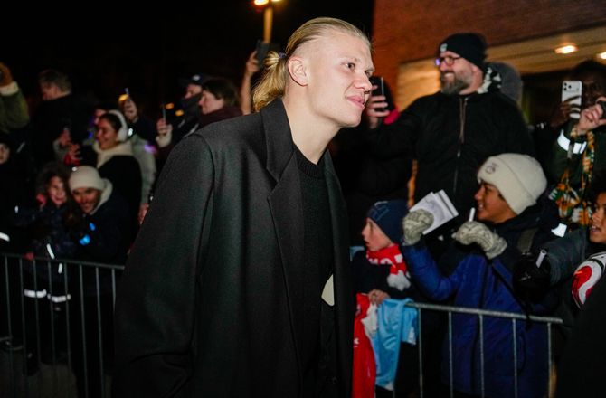 VM kval. UEFA -Haaland til VM-fejring: Vigtigt at feste