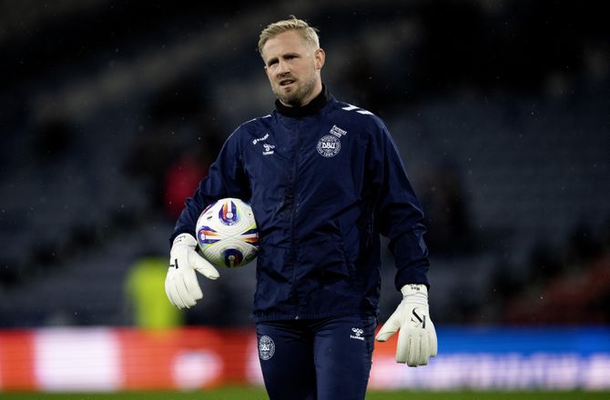 FIFA VM -Kasper Schmeichel scorer VM-job