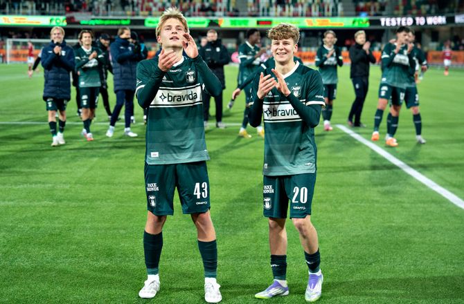 3F Superliga -AGF forlænger med Oskar Haugstrup