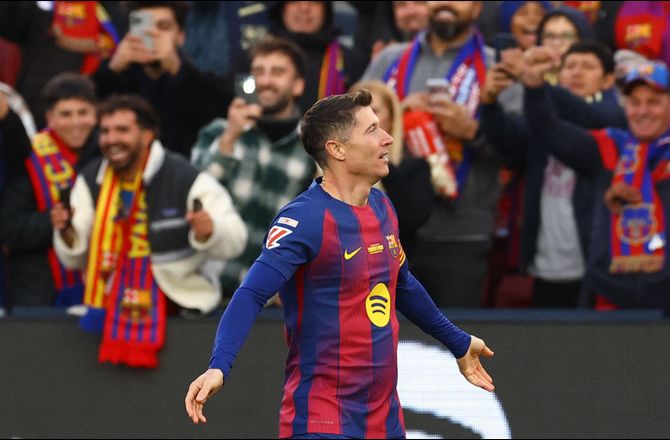 La Liga -Stolt Lewandowski: Vi er bedre på Camp Nou