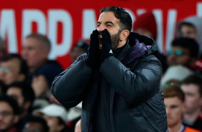 Premier League -Frustreret Amorim: Vi forstod ikke at spille mod ti mand