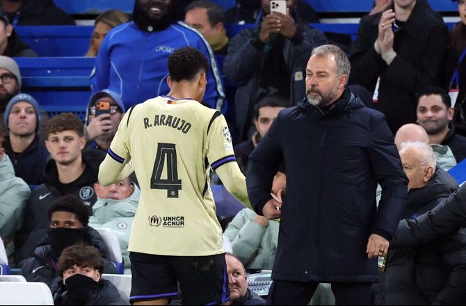 La Liga -Mavevirus holder Araujo ude for Barcelona
