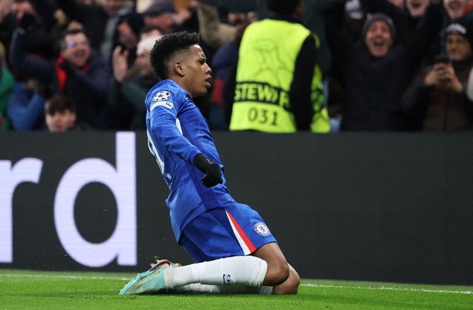 Champions League -Estêvão strålede: Bedste øjeblik i min karriere