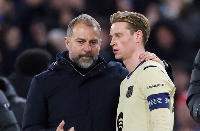 La Liga -Barca-bet: De Jong meldes ude af CL-opgør