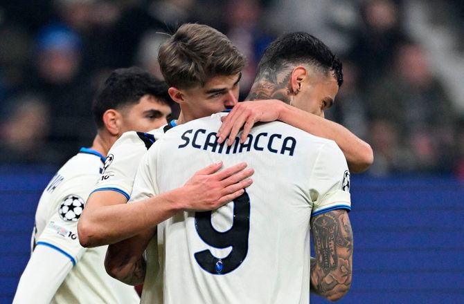 Champions League -Atalanta slog Frankfurt efter tre mål på fem minutter