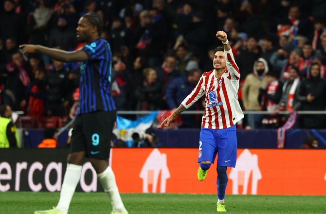 Champions League -Dramatisk afslutning: Atletico snød Inter til allersidst 