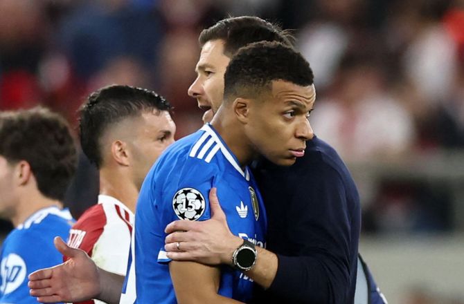 Champions League -Mbappé reagerer på snak: Vi skal beskytte træneren