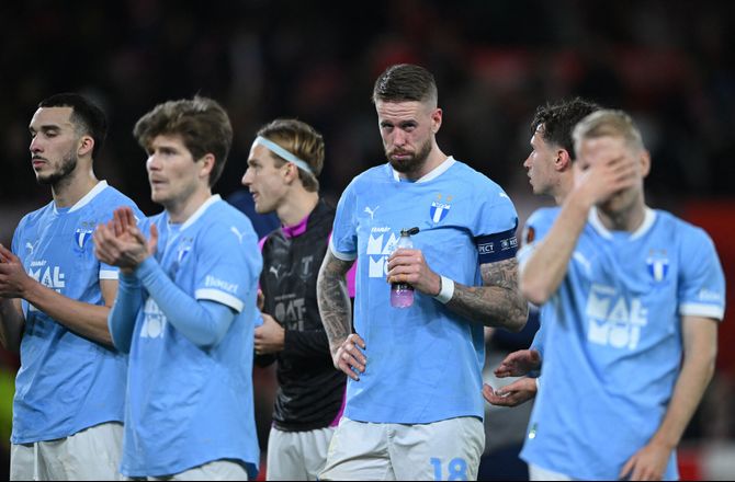 Allsvenskan -Malmö skuffede fælt mod oprykker