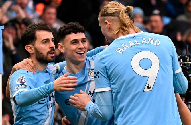 Premier League -Manchester City-trio nomineret til pris i PL