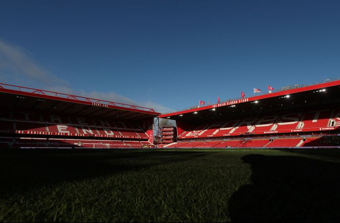 Premier League -Store planer: Nottingham Forest vil udvide stadion