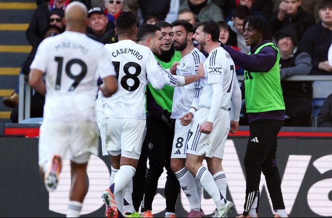 Premier League -United vendte det hele mod Palace