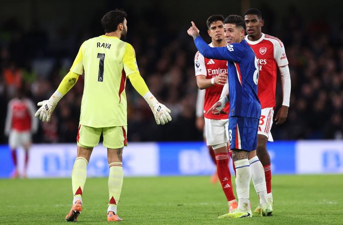 Premier League -SLUT: Chelsea - Arsenal minut for minut