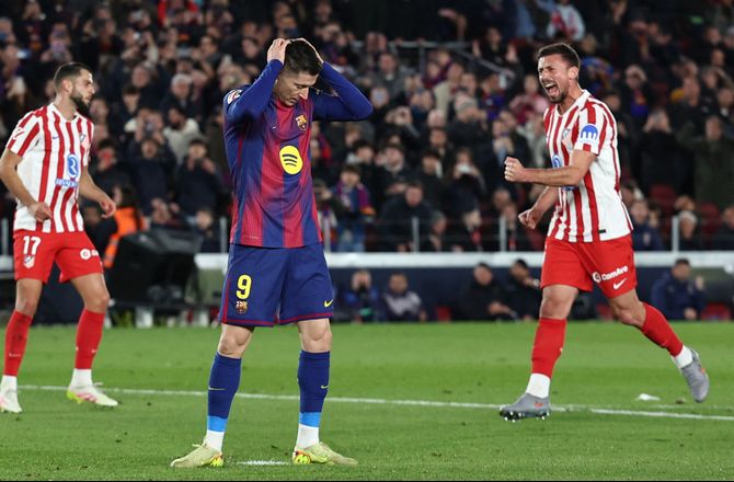 La Liga -Lewandowski ude med øjenskade