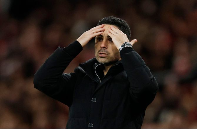 Premier League -Skuffet Arteta: Svært at sluge