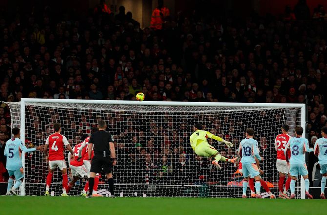 Premier League -Raya-redning imponerer Arteta: Virkelig vigtig