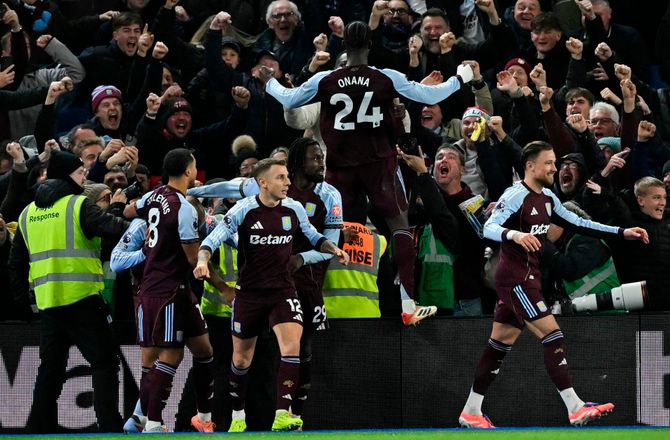Premier League -Aston Villa vendte 0-2 til sejr i syvmålskamp