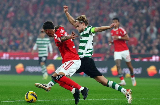 Primeira Liga -Flot Hjulmand-assist i højspændt topkamp 