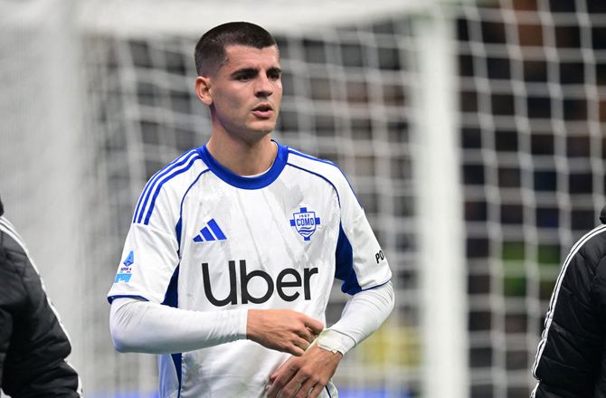 Serie A -Fabregas: Morata er uden tvivl skuffet