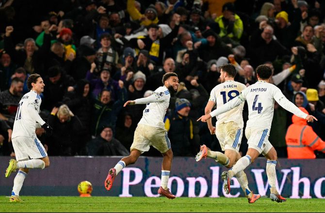 Premier League -Leeds med vildt comeback: Havde gåsehud over hele kroppen