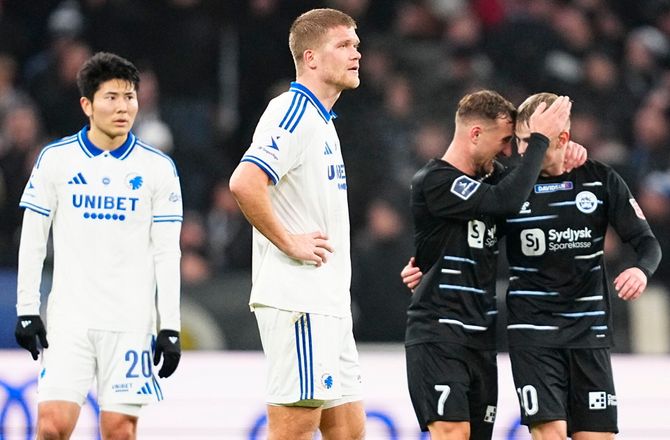3F Superliga -Ny FCK-fiasko: Overhalet af Sønderjyske