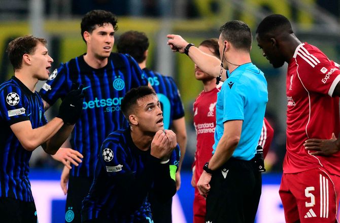 Champions League -Utilfredshed i Inter: VAR skal forstå kampene