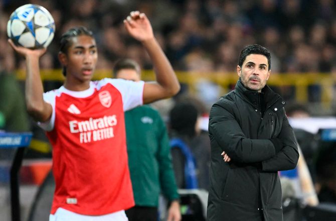 Champions League -16-årig blev fjerdeyngste for Arsenal: Han var klar 