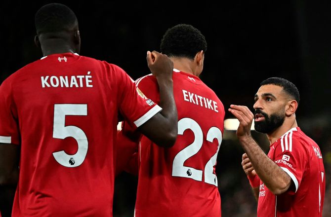 Premier League -Ekitike strålede i Salahs benådning