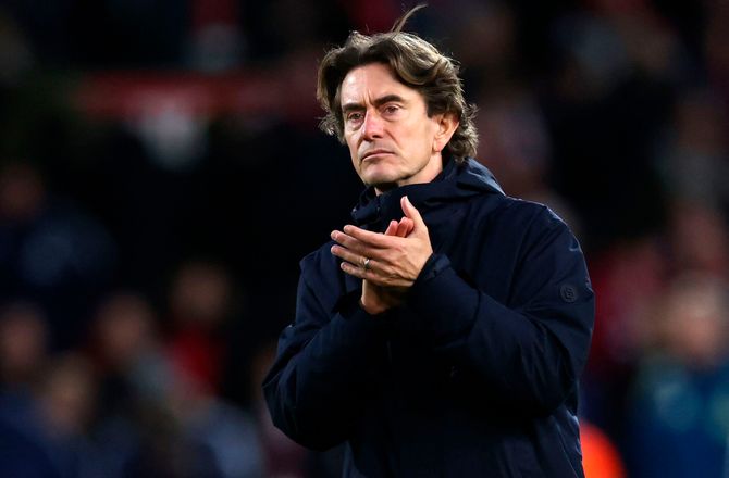 Premier League -Thomas Frank i modvind: Føler stor opbakning