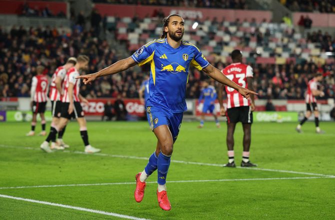 Premier League -Fire på stribe: Calvert-Lewin stak kæp i Brentford-hjulet
