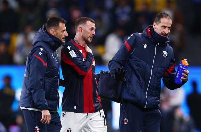 Supercoppa Italiana -Bernardeschi brækkede kravebenet mod Inter