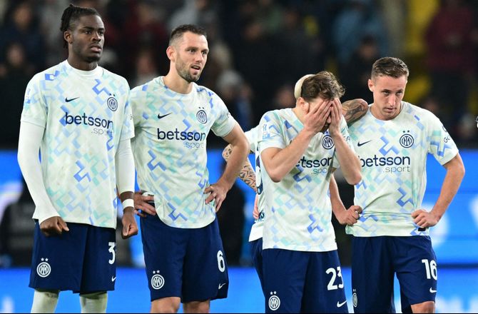 Serie A -Inter straffes for kasteskyts