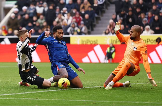 Premier League -Chelsea kæmpede sig tilbage mod Newcastle