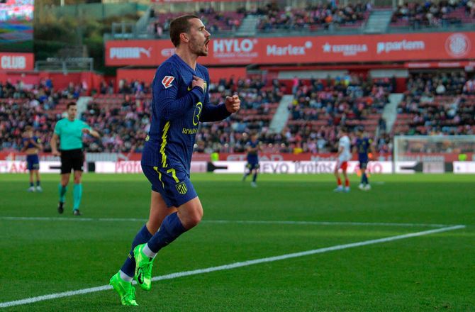 La Liga -Koke hylder Griezmann: En af fodboldens største