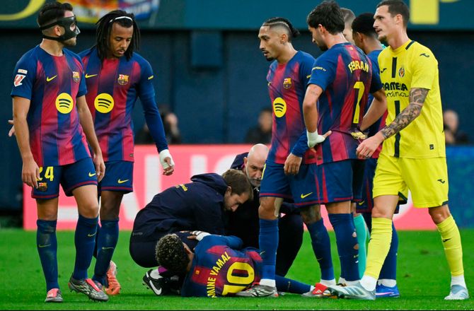 La Liga -Villarreal-træner uenig i udvisning mod Barca