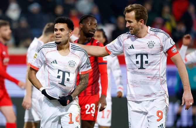 Bundesliga -Bayern udspillede uskarpe Heidenheim