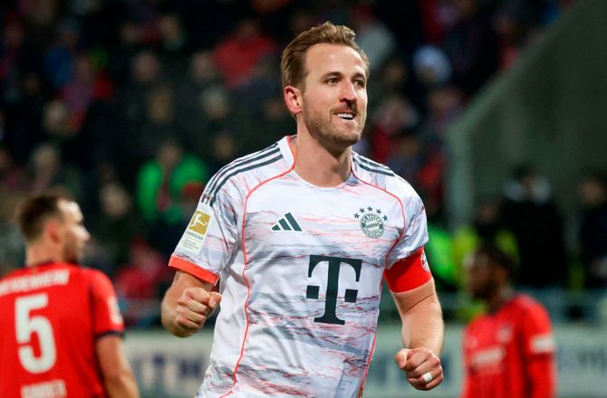 Bundesliga -Forrygende Harry Kane slår rekord får målinvolveringer