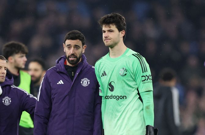 Premier League -Amorim deler bekymrende nyt om Fernandes