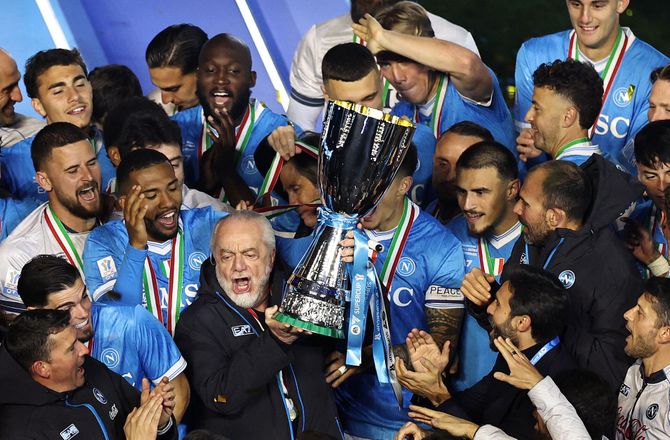 Supercoppa Italiana -Napoli-boss med stikpille: Tvivlede I på Conte?