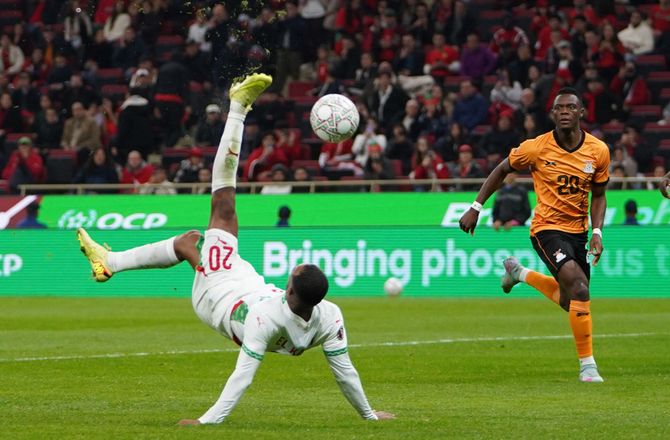 Africa Cup of Nations -Akrobatiske El Kaabi scorede igen på saksespark