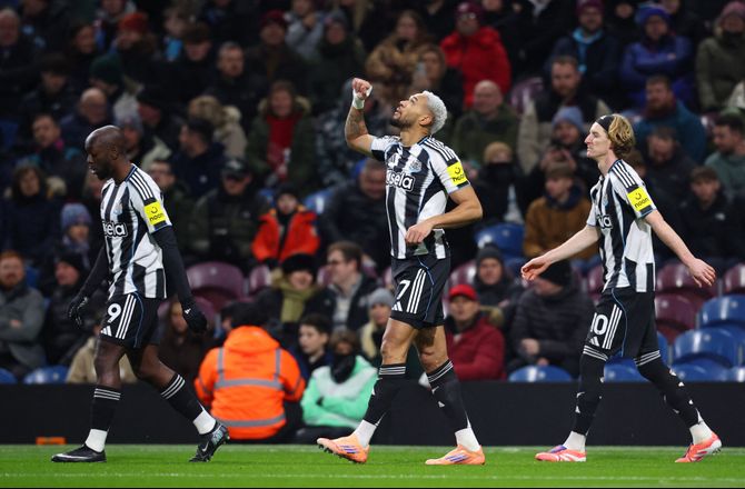 Premier League -Newcastle gjorde det af med Burnley