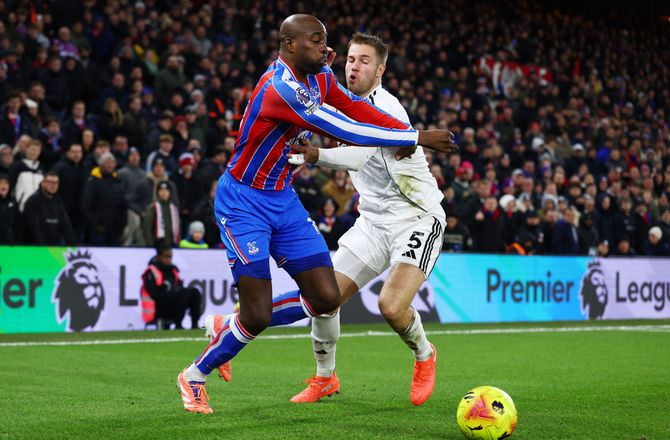 Premier League -Andersen missede helterolle mod Palace