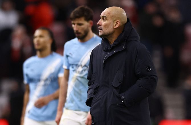 Premier League -Guardiola efter deler: For mange brændte chancer tæt på mål