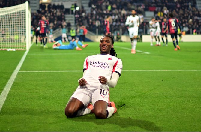 Serie A -Tilbagevendte Leao blev matchvinder mod Cagliari
