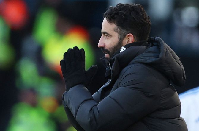 Premier League -Se videoen: Højspændt pressemøde blev Amorims sidste