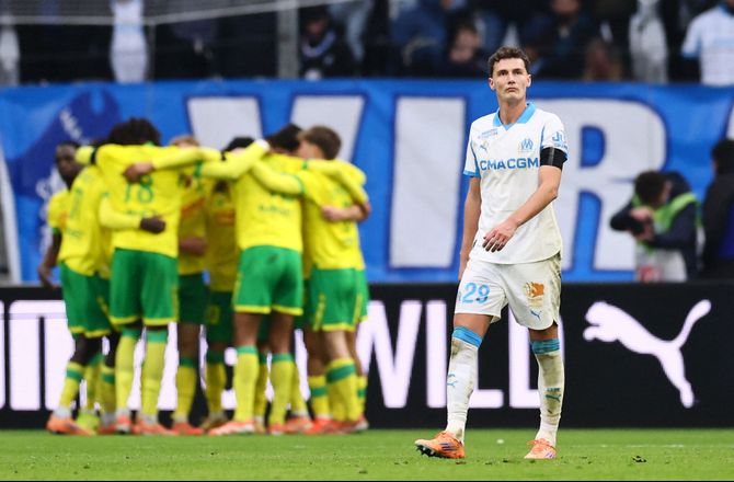 Ligue 1 -Højbjergs holdkammerater tabte hovedet mod bundhold