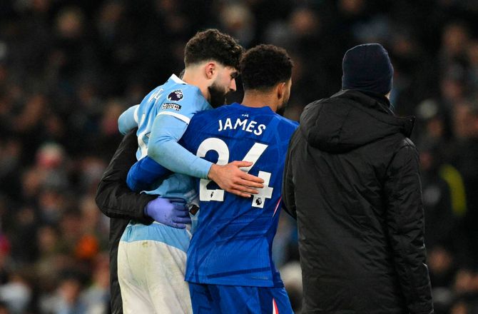 Premier League -Gvardiol reagerer på skade: Vender stærkere tilbage