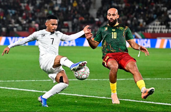 Africa Cup of Nations -Cameroun sendte Sydafrika ud